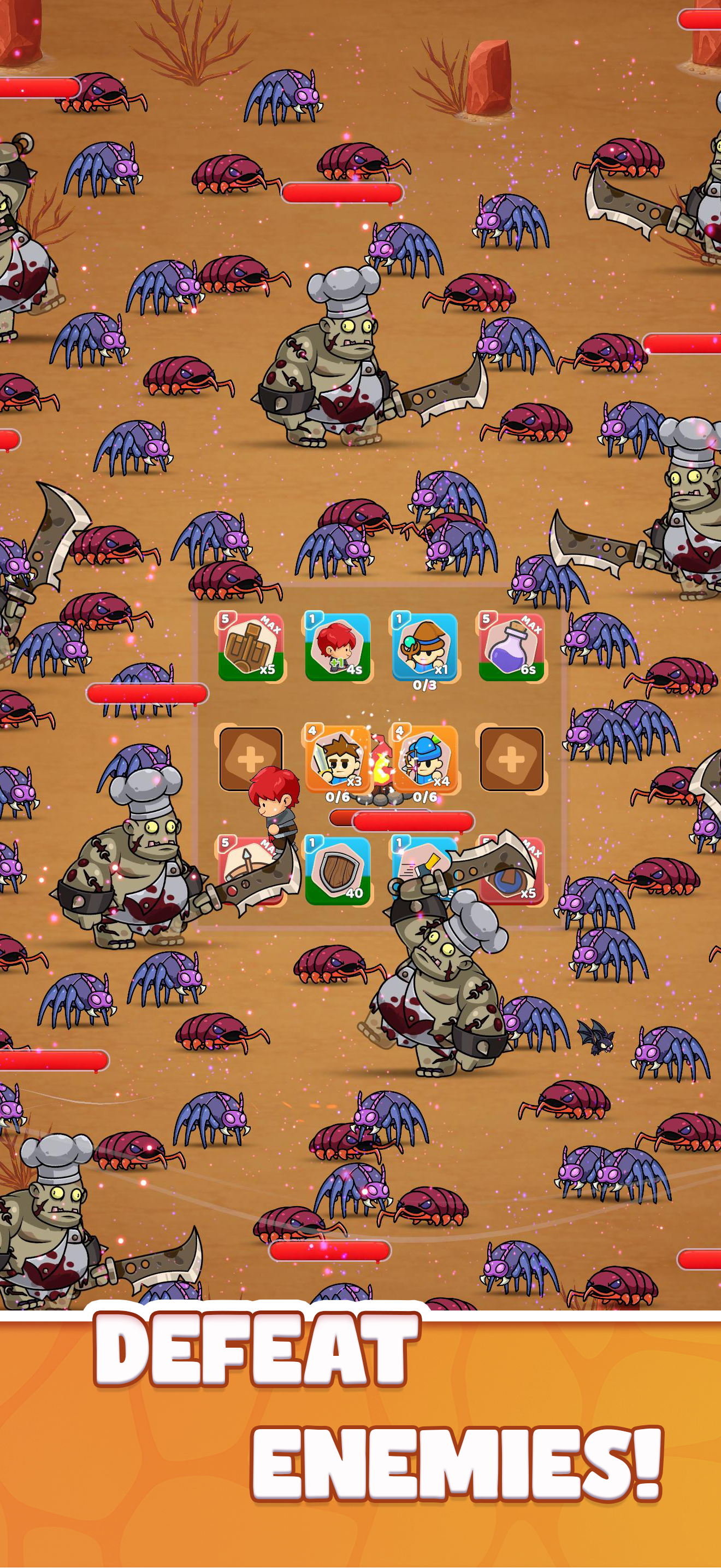 Card Rush : Runner Defense