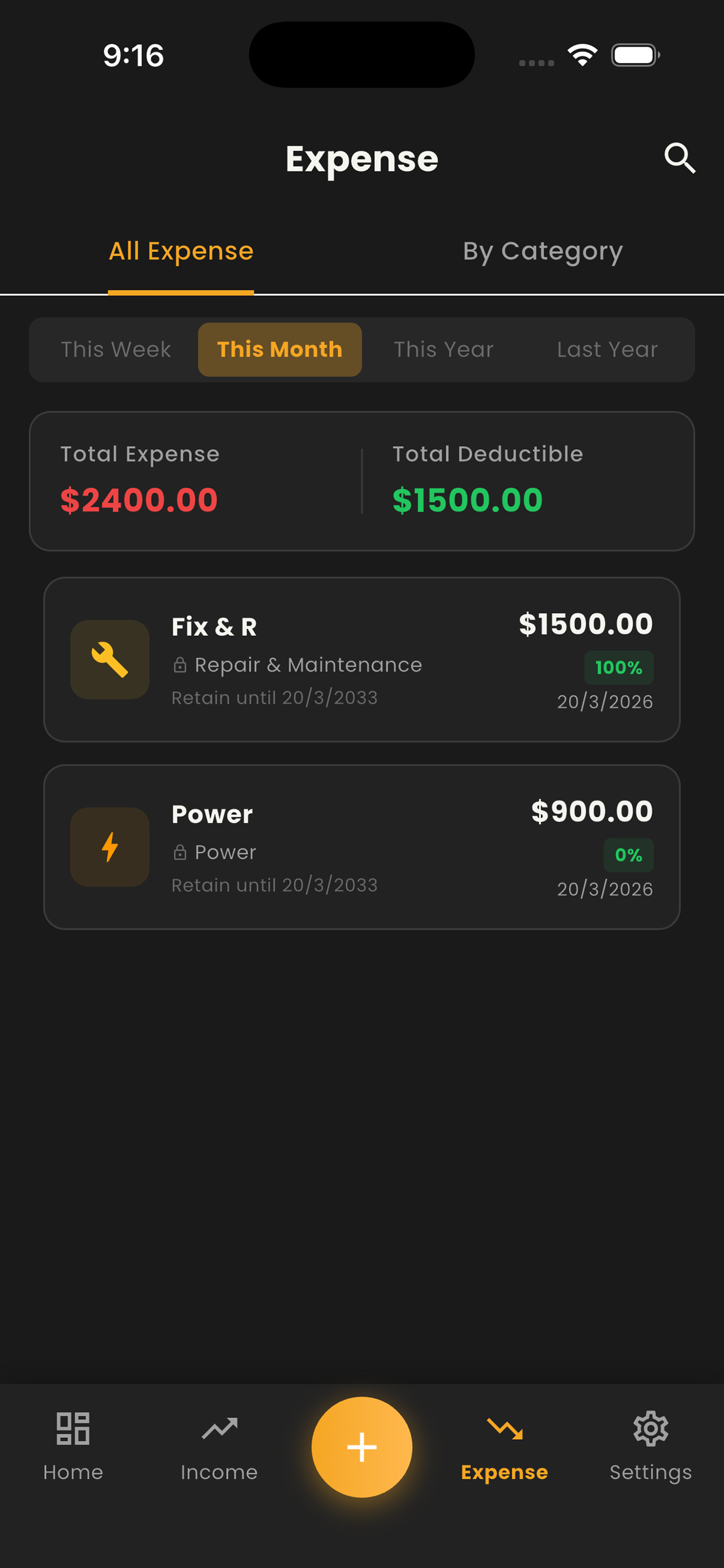 TAXit screenshot 2