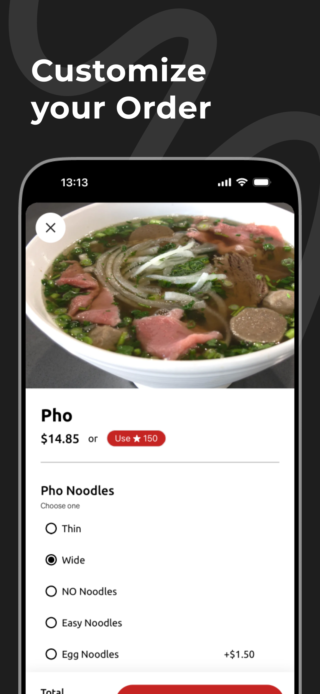 123 Pho - Ordering & Rewards