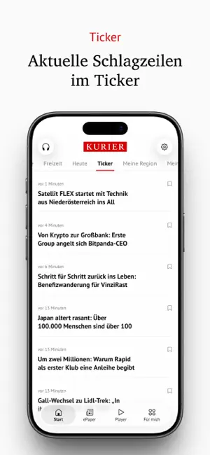 KURIER - News & ePaper screenshot 4