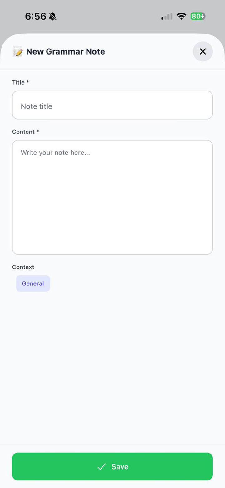 A1/A2 Italian Grammar screenshot 7