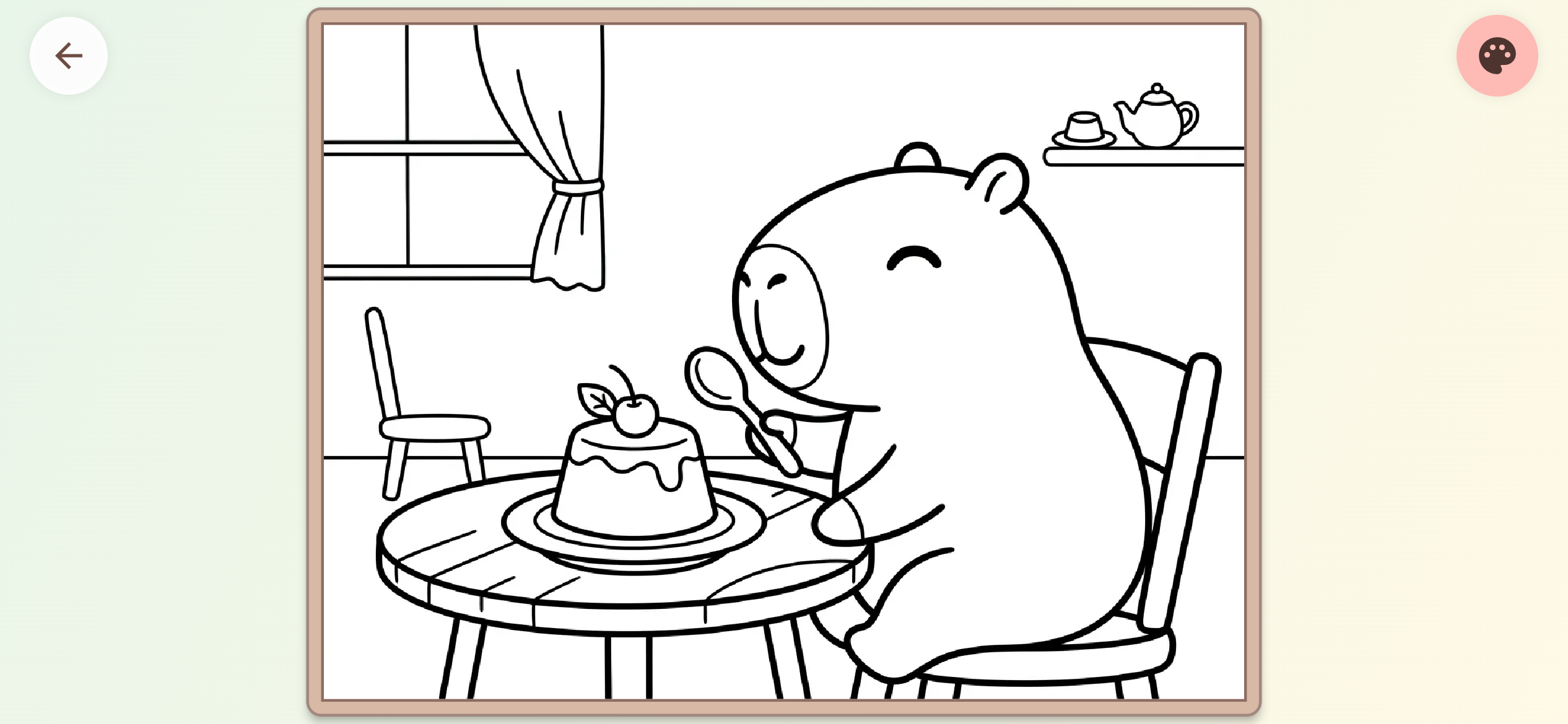 Capy Coloring Book screenshot 5