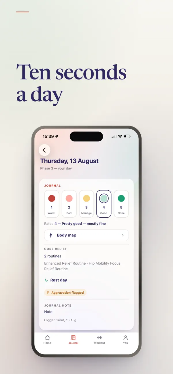 Screenshot #1 pour Back In Shape