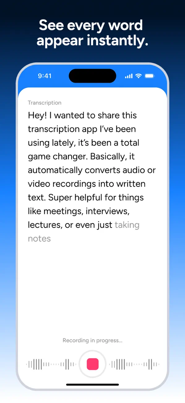#2. Soniox - Speech to Text (iOS) Göre: Soniox Inc