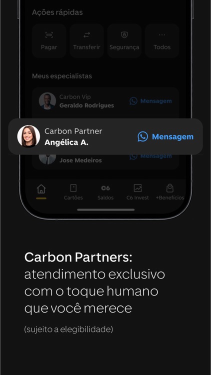 C6 Bank: Cartão, conta e mais! screenshot-6