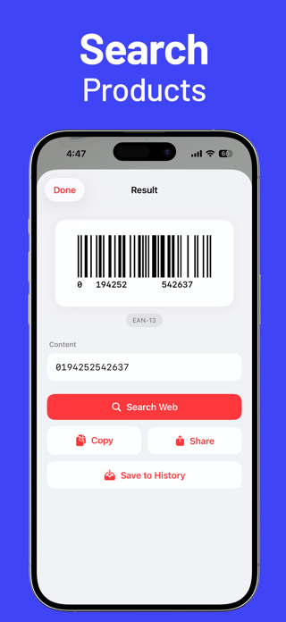 QR Reader & Creator Screenshot 4 of 6