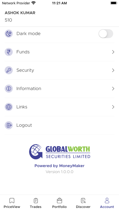 Global Worth Screenshot