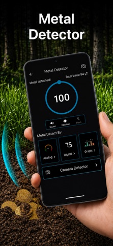 Metal Detector: Find Metals Screenshot 1 of 8