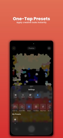 Pixelize - 8bit Photo Editor Screenshot 4 of 5