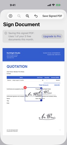 InvoiceGen: Bill & Receipt Screenshot 7 of 10