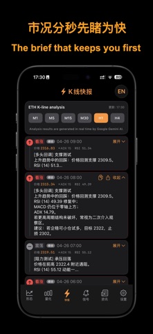 BitPattern: Bitcoin & Crypto iPhone screenshot