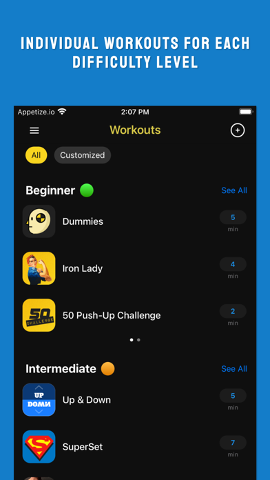 Chestify - AI Fitness Workout Screenshot