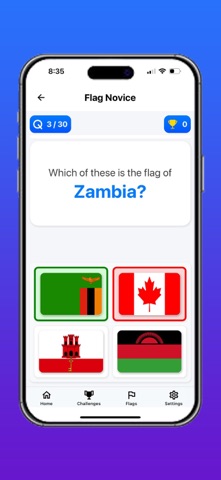 Flags: World Quiz Screenshot 3 of 8