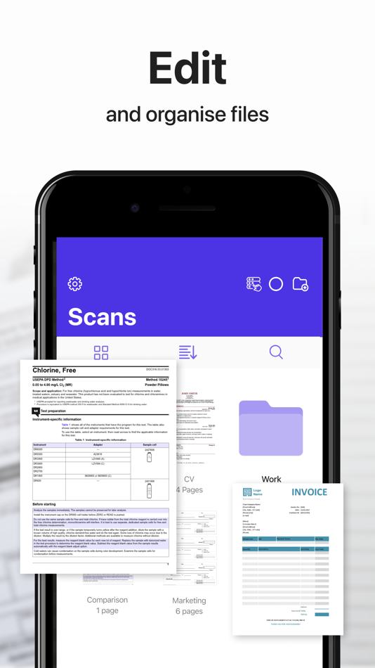 #2. DocScanner Document scanner (iOS) بواسطة: Aleksandr Nesterov