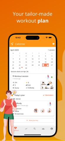 Calistree | Bodyweight fitness screenshot