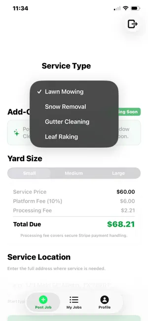 LocalLawnPro screenshot 2