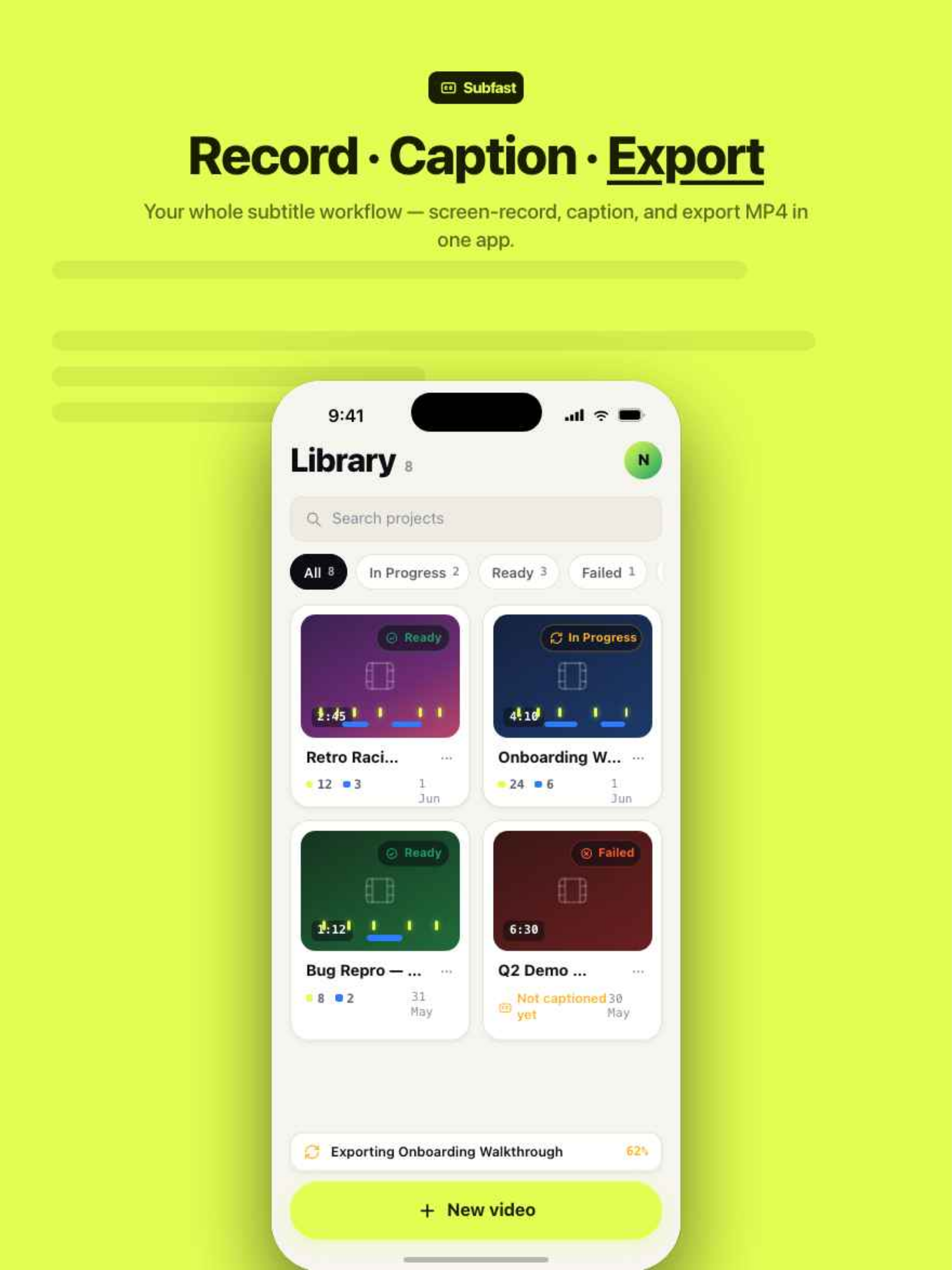 Subfast: Subtitle & Captions screenshot 10