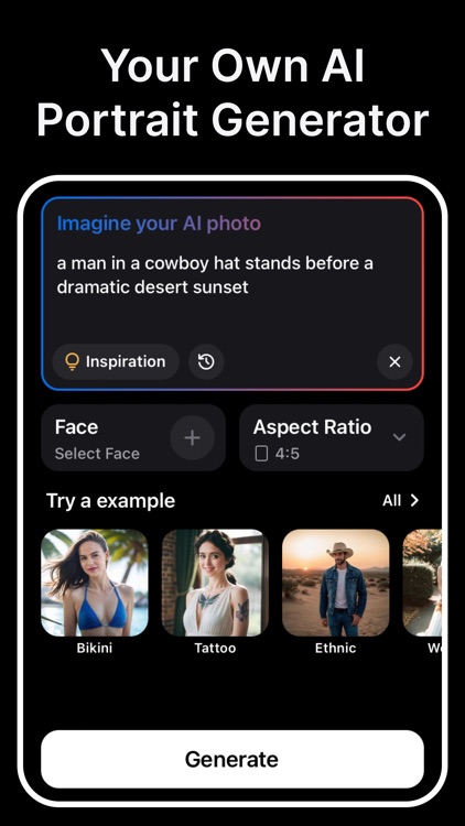 ProFace: AI Photo Generator