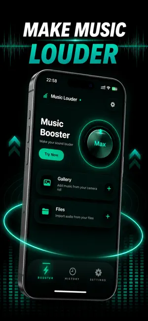 Music Louder - Volume Booster screenshot 1