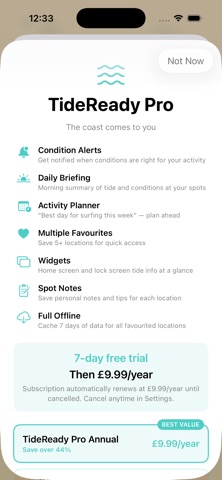 TideReady screenshot