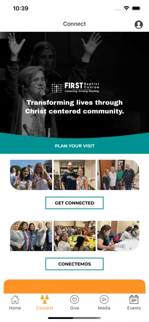First Baptist Conroe screenshot 2