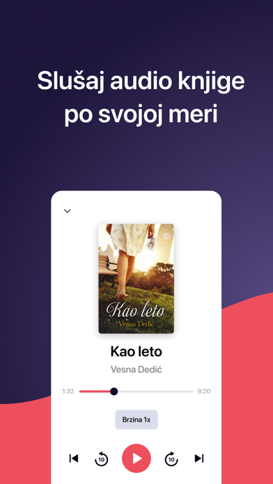 Knjigapriča - audio knjige Screenshot