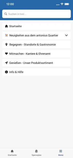 toni - die App von antonius screenshot 2