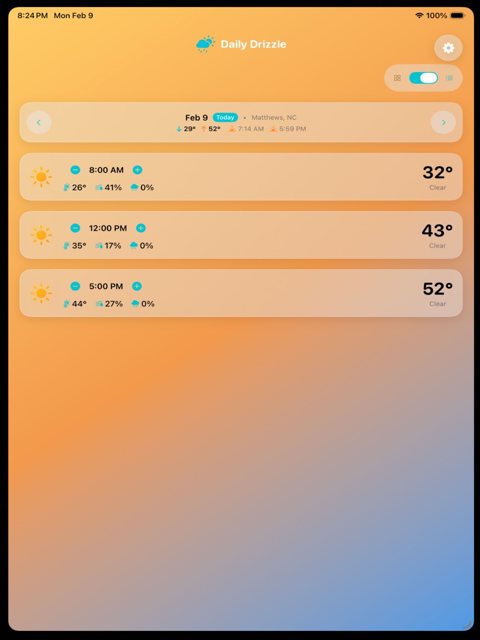 iPad screenshot