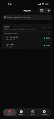Dokploy Client screenshot 1