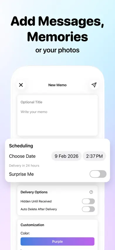 MemoVault: Time-Locked Memos screenshot 2