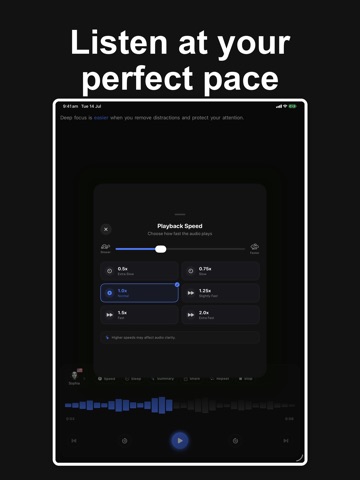 Text to Voice: Read Aloud PDF iPad screenshot