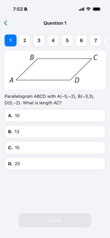 ASVAB Practice Test ⁮ iPhone screenshot