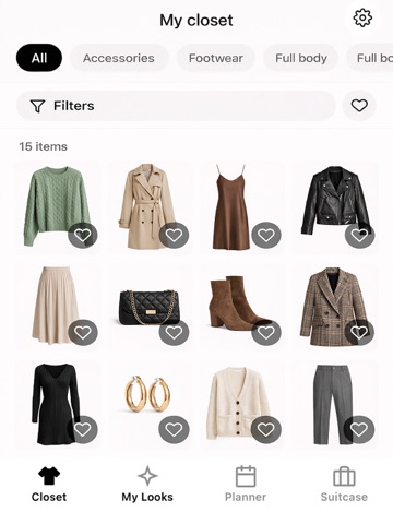 AI Dresser: Outfit Planner iPad screenshot