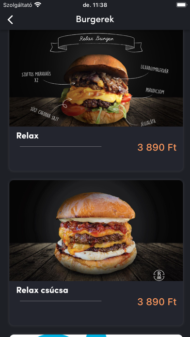 Relax Burger Bár Dunaharaszti Screenshot