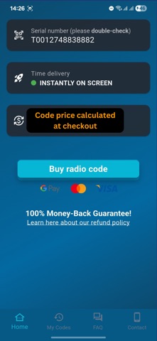 Uconnect Radio Code Instant Screenshot 2 of 3