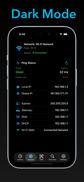 Pingers - Ping & Latency Check Screenshot 6 of 9
