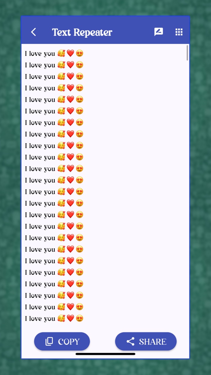 Text Repeater Repeat Text 10K