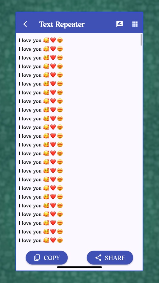 #2. Text Repeater &Repeat Text 10K (iOS) Göre: Krishnaiah Indyala