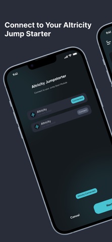 Altricity Remote Jump Starter iPhone screenshot