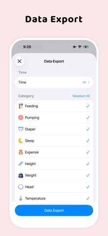 Ono - Baby Tracker、Newborn Log iPhone screenshot
