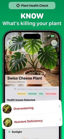 Plant Doctor & Scanner: Fernly iPhone screenshot