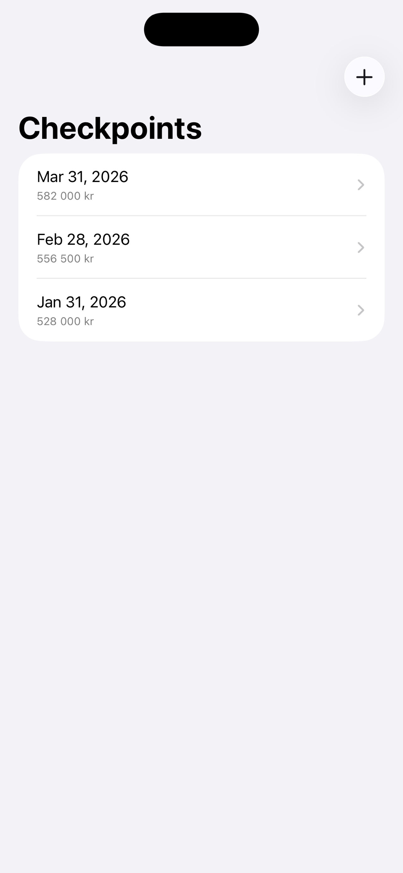 Family Finance Snapshot screenshot 2