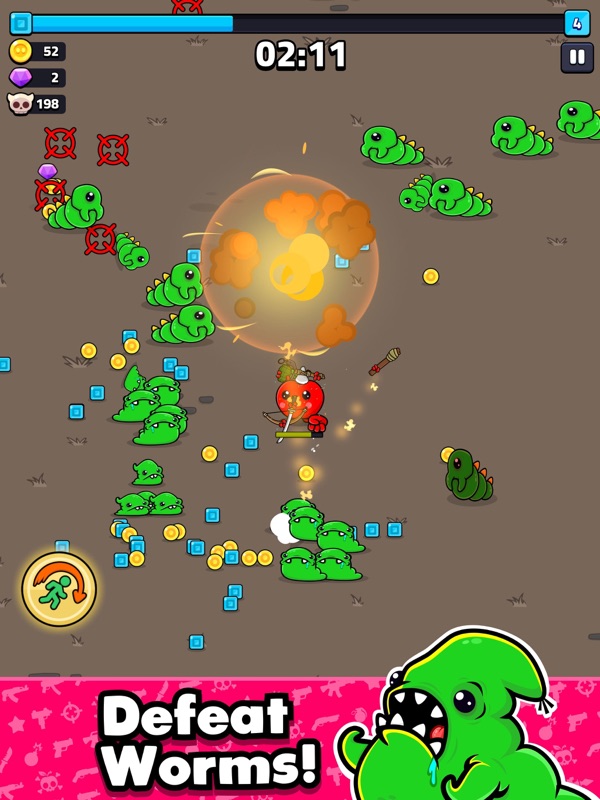 Apple Grapple: Survivor screenshot 6