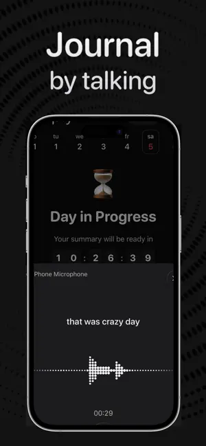 Wraply - Voice Journal screenshot 2