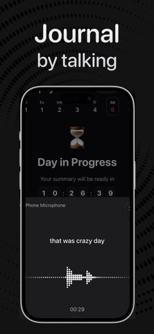 Wraply - Voice Journal Screenshot 2 of 7