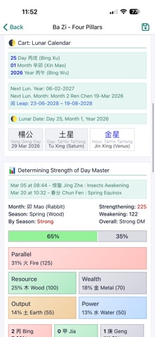 Zi Wei Dou Shu Astrology screenshot