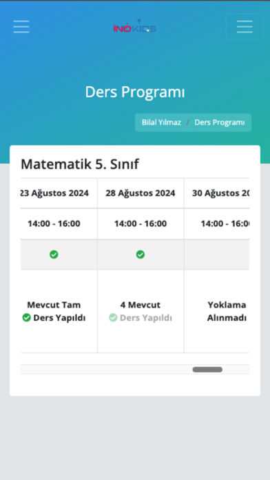 Inokids Veli Platformu Screenshot