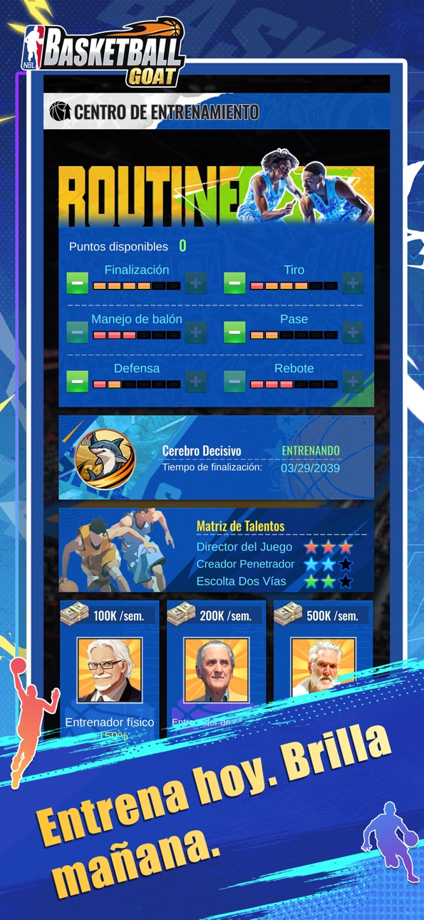 Basketball GOAT Hack screenshot 7 - iOS game interface