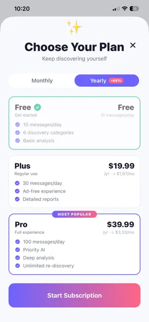 InnerQuest AI: Self-Discovery screenshot 5