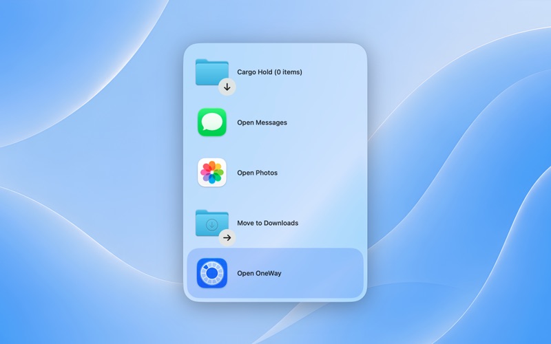 OneWay Launcher screenshot